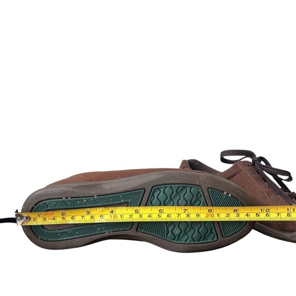 Easy Spirit Brown Suede Sneakers | comfort lace-up shoes size 7 casual support - Picture 7 of 8